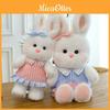 Cute Cartoon Bunny Plush Toy With Pp Cotton Filling For Girls Playroom Decor