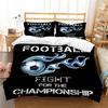 Football Bedding Cover Soccer Duvet Cover Highly Quilt Cover Queen King Size Bedding Teen Boy Man Soft Bedding Set