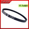 681 17.7 30 Drive Belt Fit For CVT Scooter Belt GY6 50CC 139QMB 50cc QMB139 GY6 ENGINE Scooter Moped 17.7*681 ATV Drive Belt