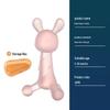 Massaggiagengive in silicone: Giocattolo Bollibile, Antiaderente e Masticabile per l'Esplorazione Orale e il Sollievo dalla Dentizione.