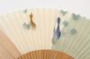 Handcrafted by Kyoto with Fan Case and Paper Box [Hasegawa] Men's Kyoto-style Fan, Artisans, (gourd Design)