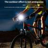 LED Sensorpannlampa Typ-C Uppladdningsbar Keps Lampa Varningshuvudlampa för Nattsäkerhet Cykling Utomhus MTB Cykelstrålkastare