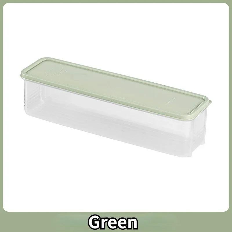 Rectangular Noodle Storage Box Kitchen Refrigerator Italian Pasta Storage Box Home Fruit Vegetable Food Preservation PlasticBoxs