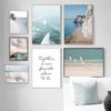 Beach Rocky Waves Dolphin Wall Art Canvas Painting Nordic Ocean Posters And Prints Pictures For Living Room Decoraction