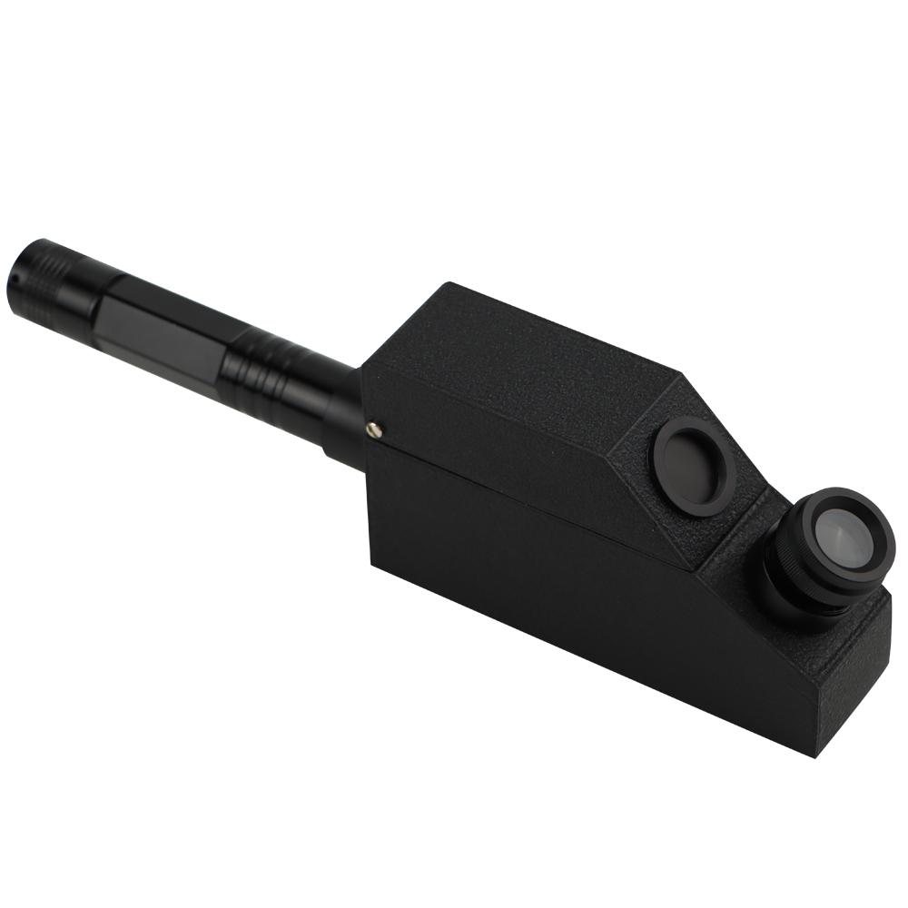 

Рефрактометр для драгоценных камней 1.30-1.81 Высокоточный детектор алмазов и цирконов для драгоценных камней Рефрактометр для ювелирных камней со светодиодным фонариком чёрный