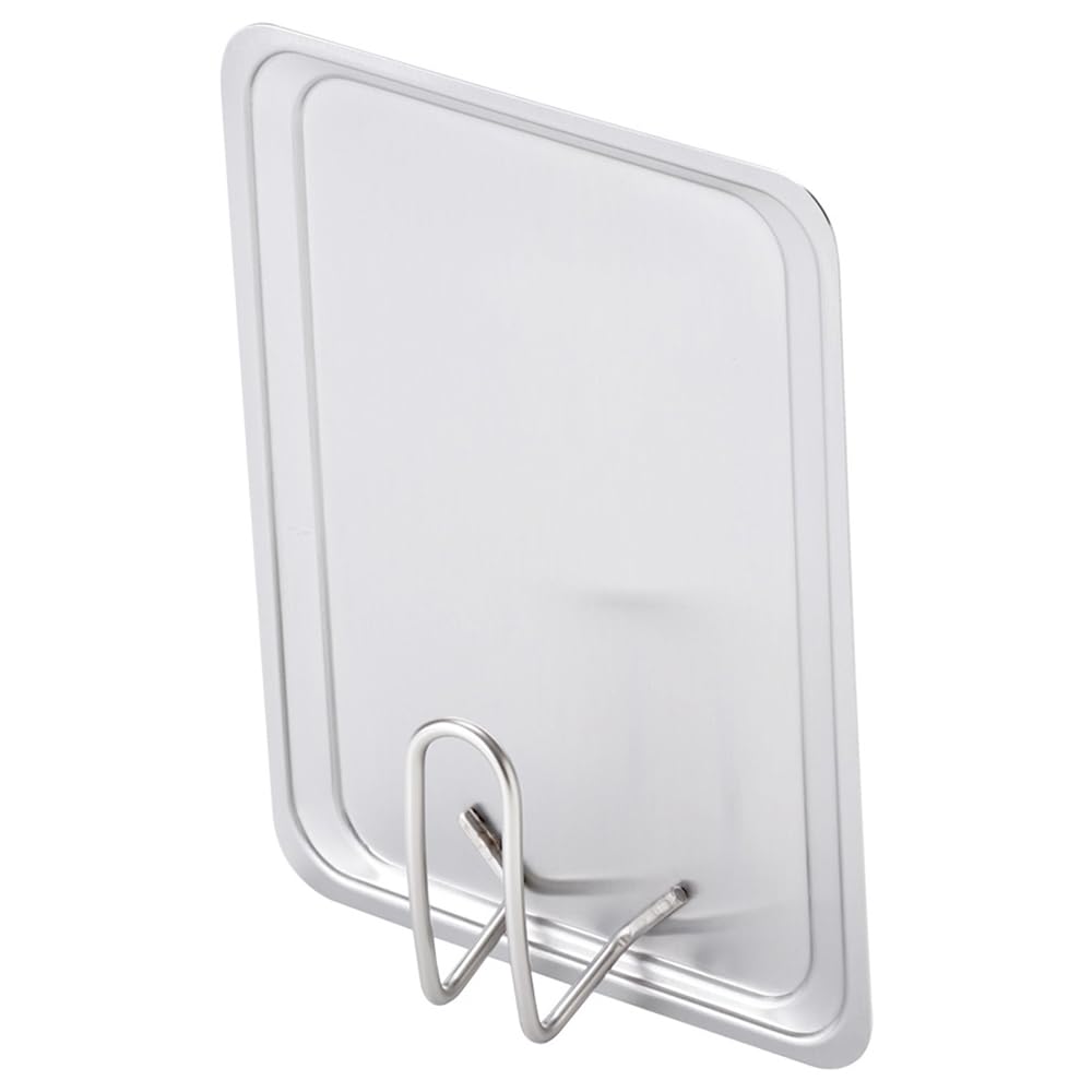 

Shimomura Kihan Omelet Pan Cover in Dishwasher Stands Square Side Stainless Product 45360 [Made Japan] Safe, Upright, Lid, Steams, Gyoza, Hamburgers,