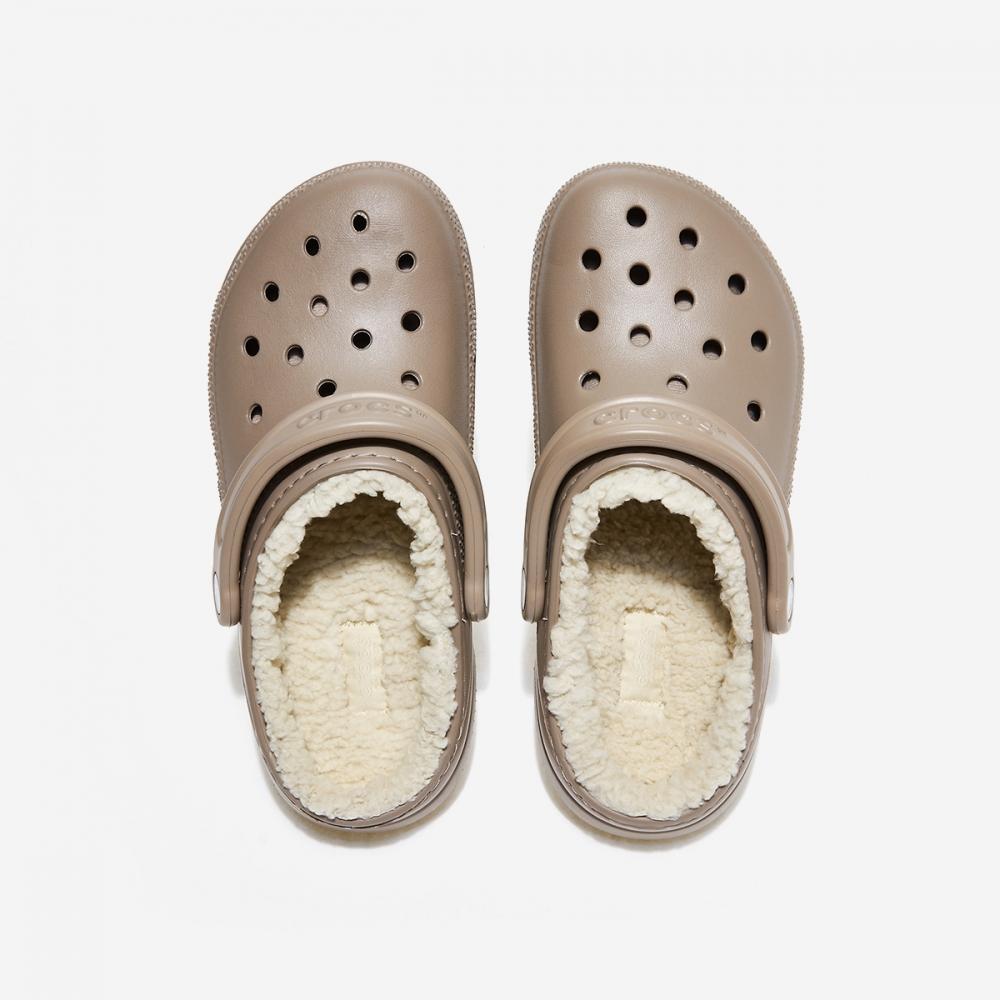 Crocs Sabotii Clasici Captusiti Crs203591 Ciuperca Os