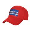Vozinha und Flagge Baseballkappe Kap Verde Wandern Angeln Sonnenschutz Trucker-Kappe Paar Damen yk Cooler Aufdruck Baseballkappen