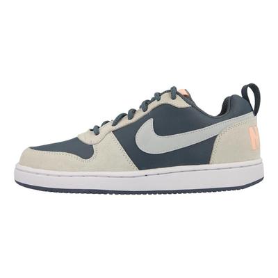 Court Borough Low Premium Blu Armeria Sneakers da Donna Platino Puro Bianco 861533-400