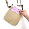 Mizumori Ado Shoulder Bag Eco Bag Set Beige Flower Ado-chan
