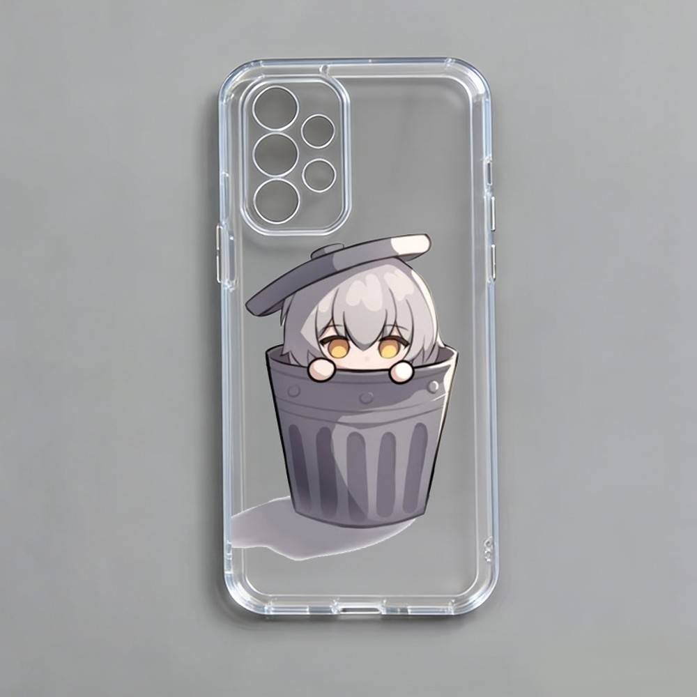 Adorable Stelle  Phone Case For Samsung S25,S24,S21,S22,S23,S30,Ultra,S20,Plus,Fe,Note,10,9,5G Transparent Cover