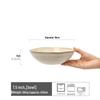 Japanese Retro Ceramic Open Bowl – Glossy Vegetable, Salad & Soup Bowl, Simple Large Tableware