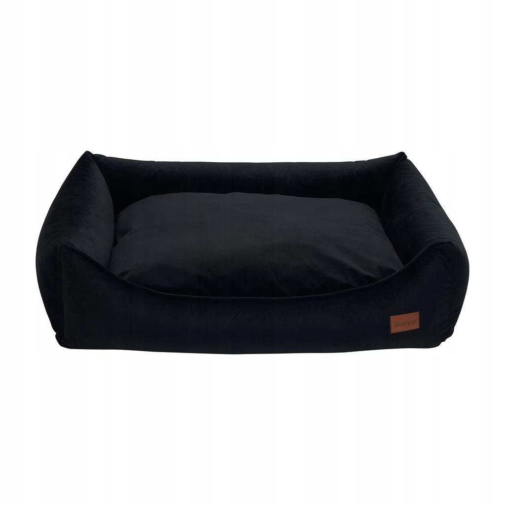 SOFA elegant dog bed for bulldog terrier 90x70x20cm Ukory BLACK