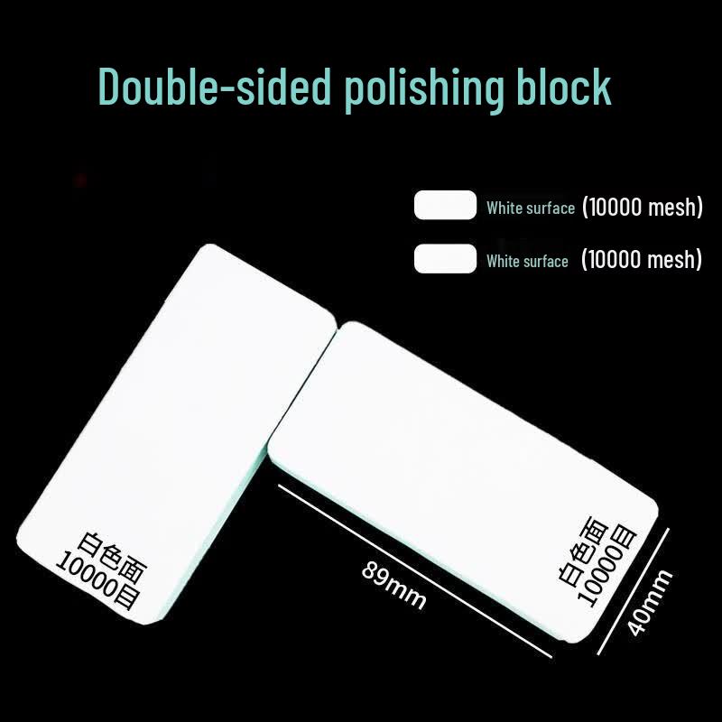 10000 Grit Double-Sided Polishing Sponge Sandpaper Block Other