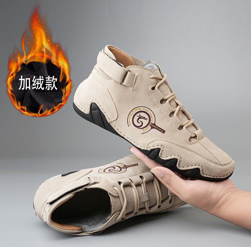 

2025 горячо продаваемые ботинки Мартин осень и зима высокие мужские ботинки-осьминоги повседневные 2025 срочная коллекция теплые мужские 48