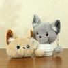 1Pcs Cute Plush Cat Wallet Coin Wallet Children'S Wallet Doll Pendant Decoration Plush Keychain Bag Pendant