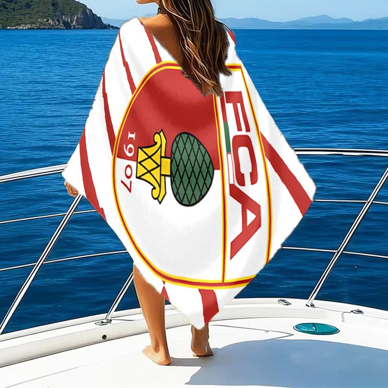 Augs-burg Wappen Strandtuch - Weiche, Saugfähige Mikrofaser, Leicht, Ideal für Den Strand, Partys, Reisen, Camping Fan Geschenke