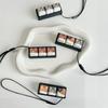 Keyboard Anti-stress Toy Pendant 2/3/4/6/9 Keys Cat Fidget Keychain  Children Adults