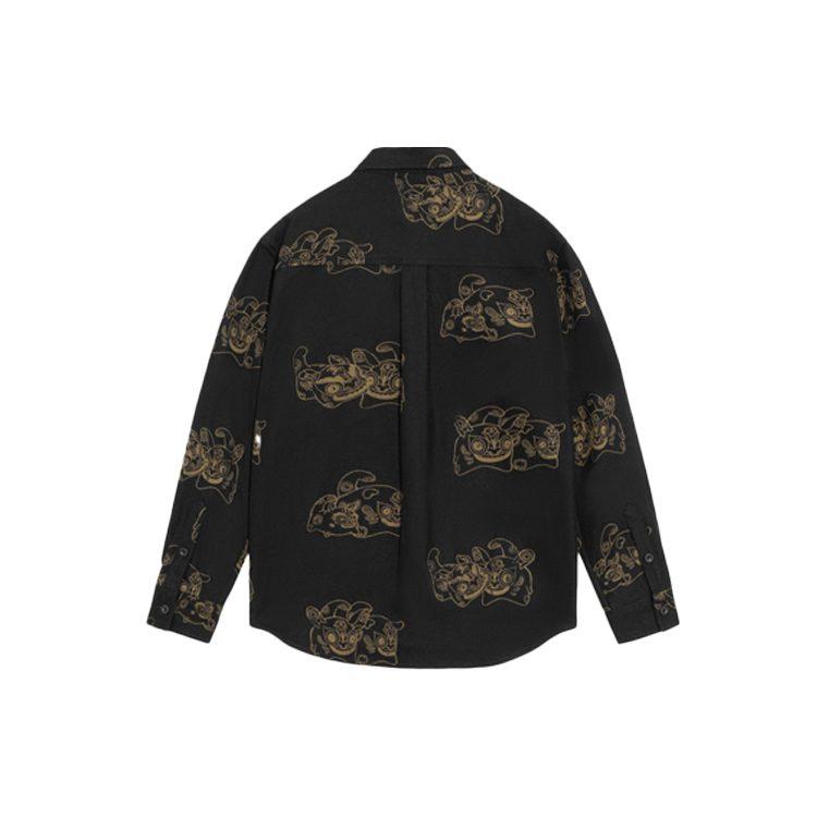 Li Ning Sports Life Collection Jackets Men's Black Lapel Moderate Other ASHS007-2