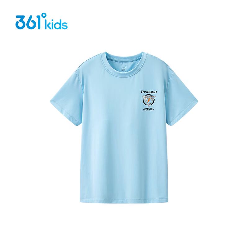 361° Boys' Summer Quick-Dry Cooling Short Sleeve T-Shirt