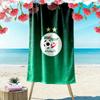 Algeria Football Print Beach Towel, Large Soft Quick Dry Towel for Beach Camping Swimming