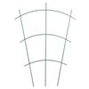 KADAX Potted Ladder Support For Plants Flowers Steel Stake Green 3pcs