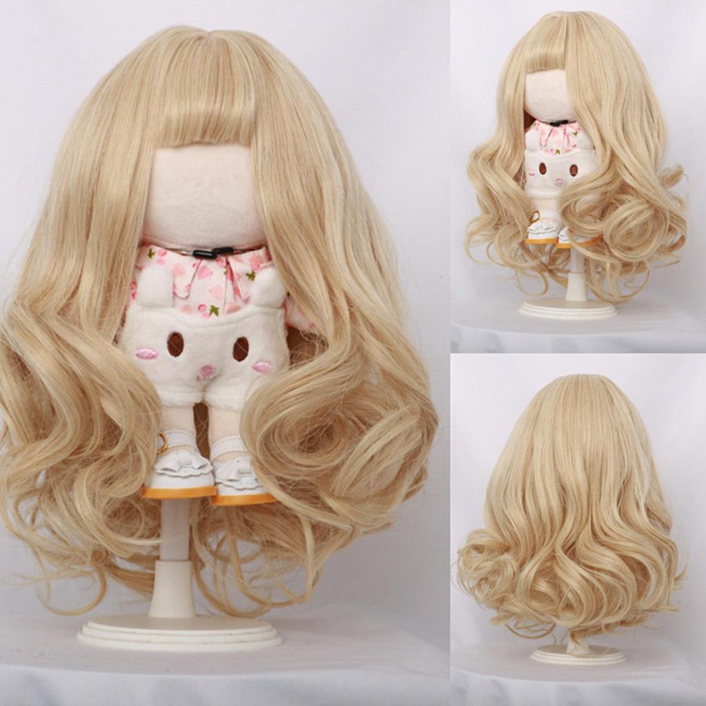 BJD Doll Hair Wig, Wig Long, Fashion Replacement Accessories Curly DIY Crafts