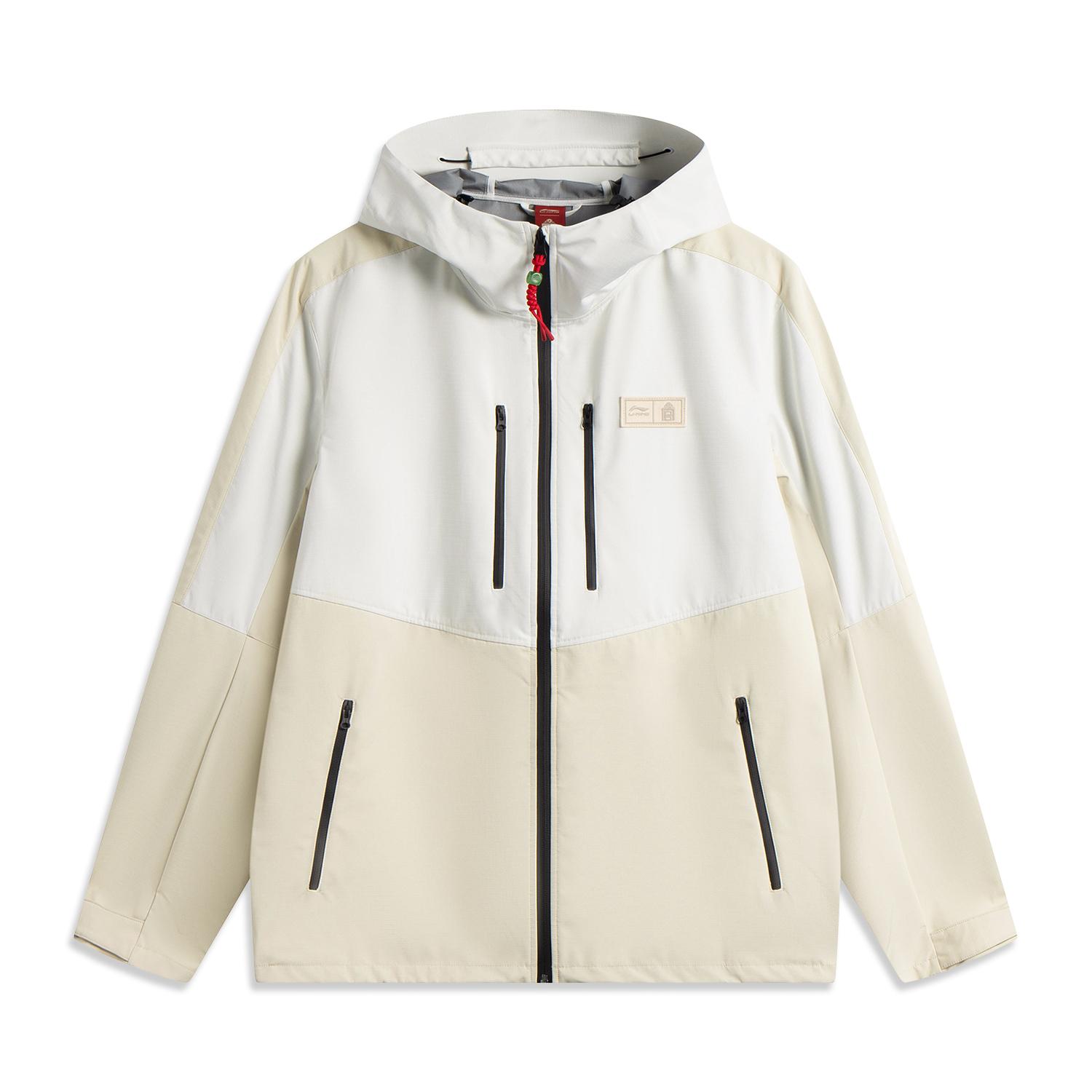 Li Ning x GUGONG,LIANMINGKUAN Rijin Doujin Collection Trench Coat Unisex Khaki AWBV027-3 L