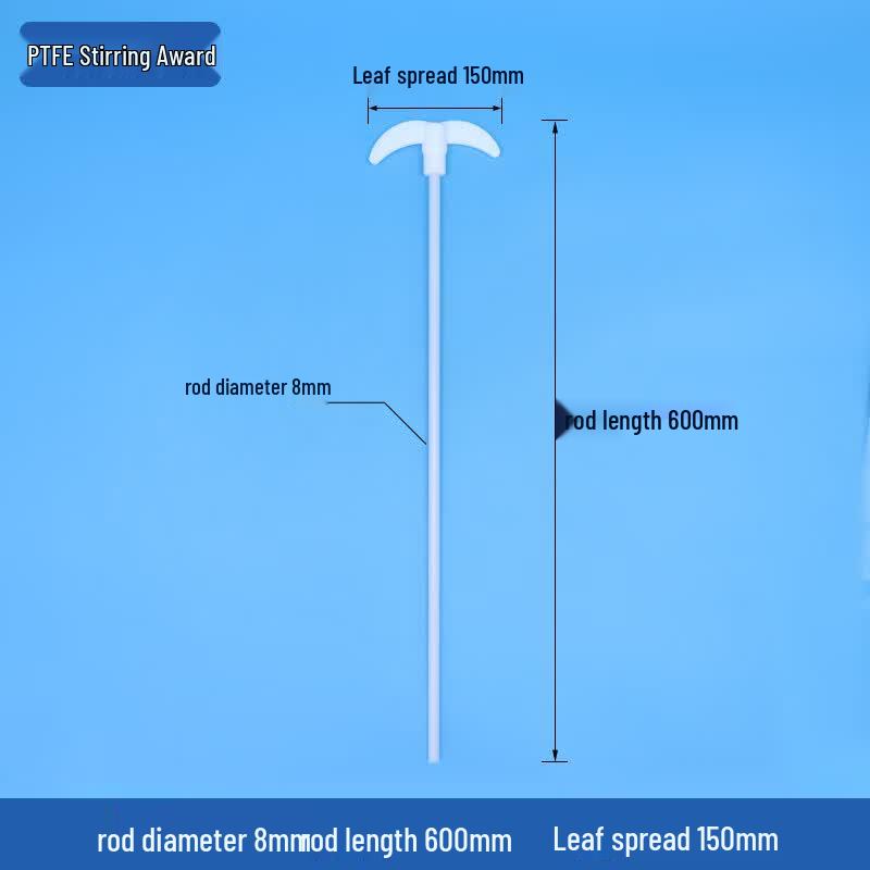 Jingmei PTFE Stirring Paddle with Stainless Steel Core