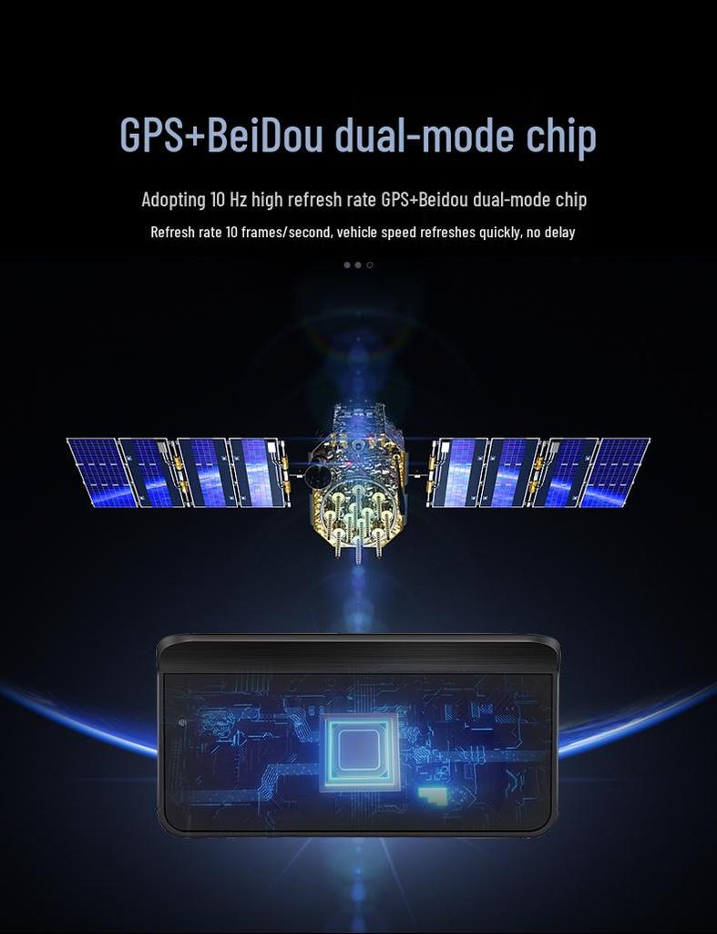 Multifunctional Wireless HUD Car and Truck GPS Speed Display