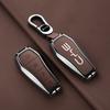 Styling Mouldings Alloy Leather Car Smart Remote Key Case Cover Emblem Accessories For BYD Song Pro Tang Dmi QIn PLUS MAX Yuan E