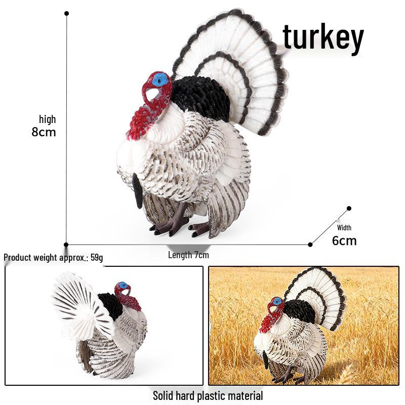 Realistic Warty-Nosed Swan Heart Model: Children s Cognitive Toy & Zoo Decoration