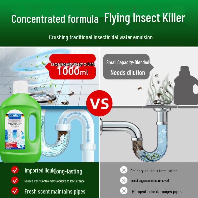 DR.RILEY Drain & Pipe Insect Killer