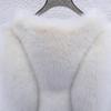 New Women's Versatile Imitation Fox Fur Vest Plush Vest Fashion Casual Fluffy Jacket