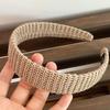 Knitted Embellished Hairband With Comfortable Headbands Secure Grip Design Comfortable Hairpiece for Women