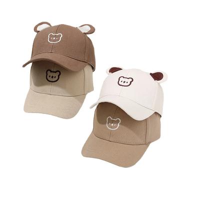 Baby Baseballpet voor Jongens en Meisjes Vizier Buiten Snapback Hoed Cartoon Schattige Beer Peuters Baseballpet Zomer Zon Hoeden voor Kinderen