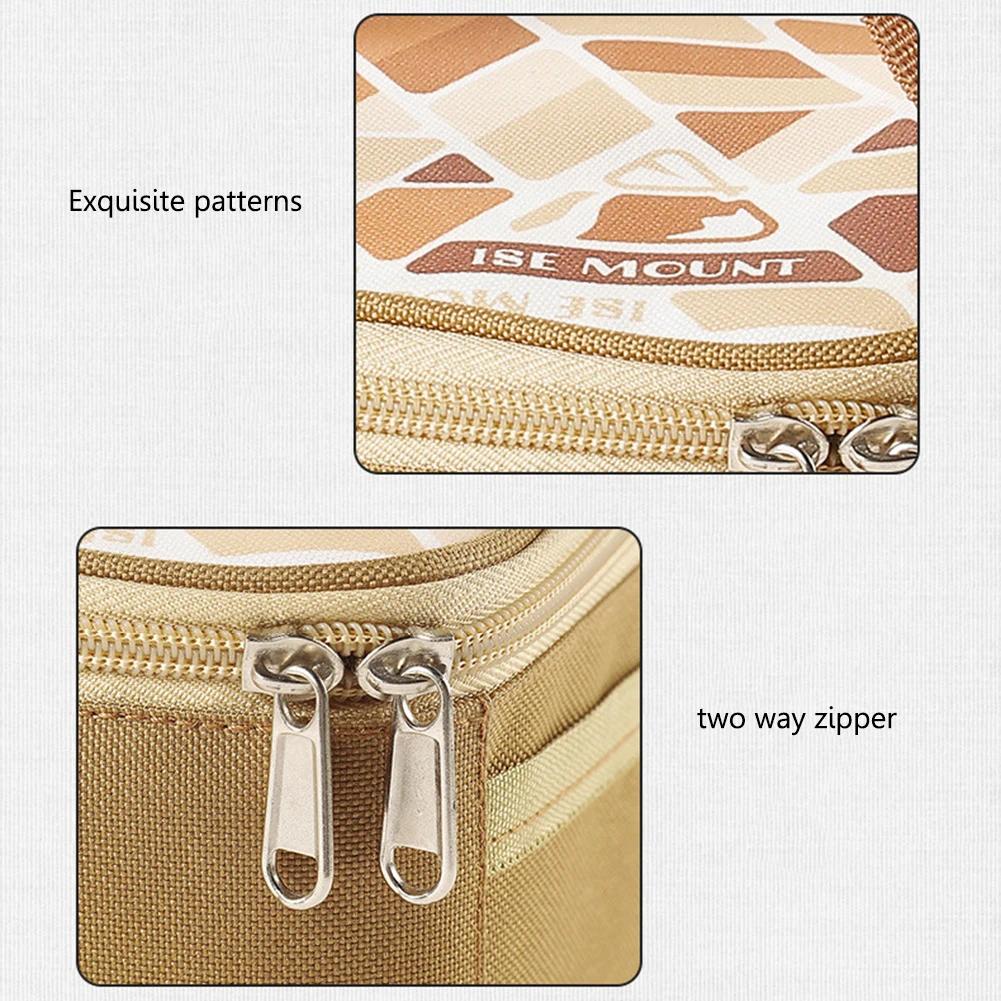 Seasoning Bottle Set Storage Bag Portable Camping Seasoning Dispenser Set Condiment Jars Organizer Outdoor Barbecue Utensils