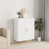 VidaXL White Buffet 69.5x34x90 Cm Engineered Wood 830172