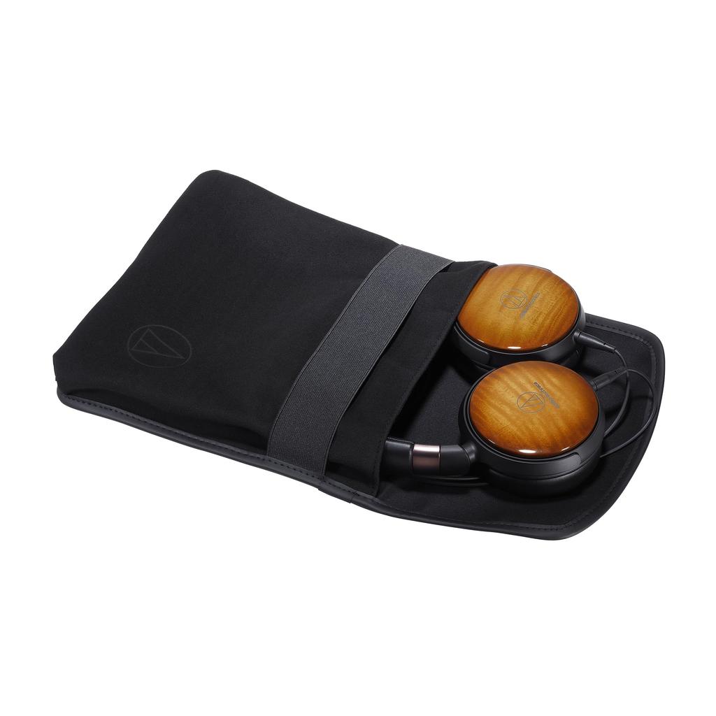 Audio-Technica ATH-WP900 Wired Closed-Back Headphones with Wooden Housing, Compatible with Hi-Res Audio Sources