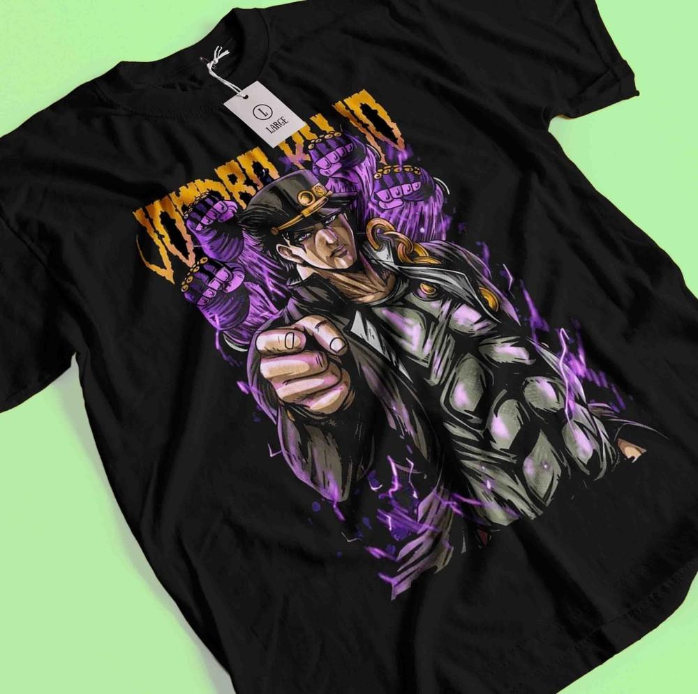 Jojo's Bizarre Adventure Shirt Jotaro Kujo Tshirt Dio T-Shirt Giorno Yoshikage