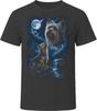 Yorkshire Terrier Howling At the Moon T-Shirt