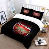 Logo dell'Arsenal con cannone. Set lenzuola Set copripiumino Copripiumini Federe(1* Copripiumino 2* Federe senza imbottitura piumone)