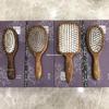 Tan Mujiang Natural Wood Massage Comb Gift Set