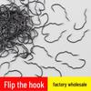 Carbon Steel Self-Reversing Crank Hook with Barbs for Wild Fishing and Crucian Carp