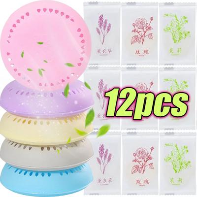 1/5/12 Pezzi Deodoranti Solidi per Ambienti, Fragranza Aromaterapica, Deodorazione Duratura, Per Bagno, Camera da Letto, Armadio, Auto, Casa, WC