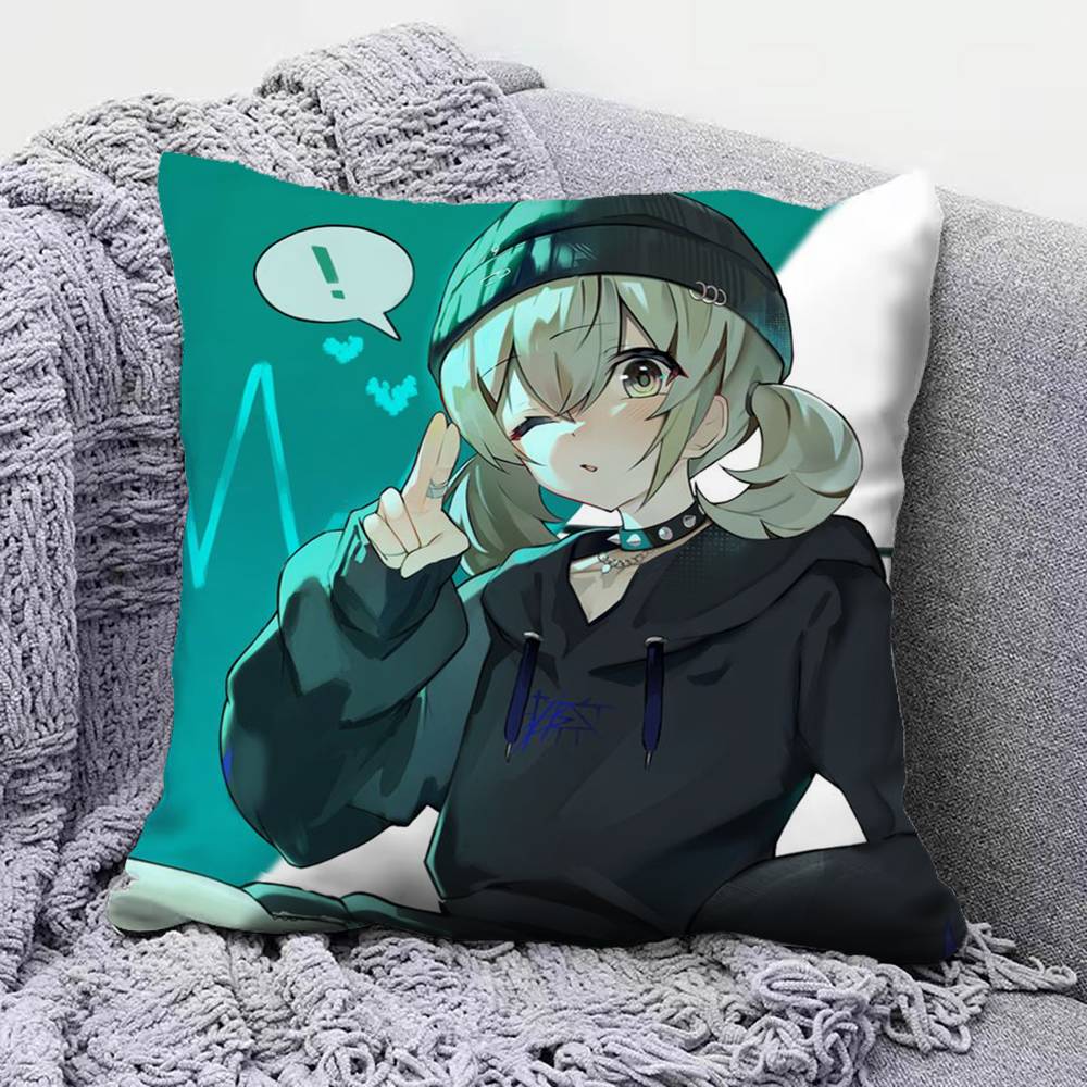 Kohane Azusawa Pillow Covers Home Sofa Cushion Covers and Aecorative Custom