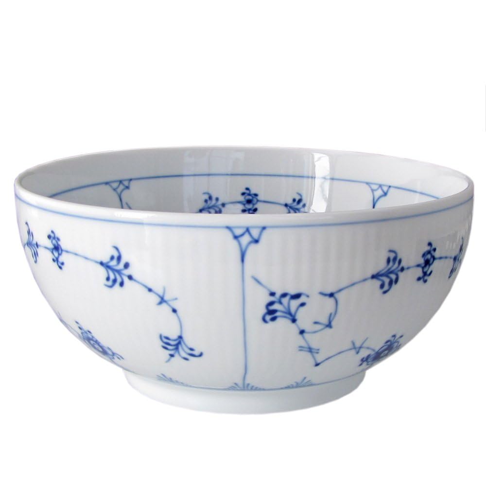 

Royal Copenhagen Blue Fluted Plain Bowl 101-456, 18cm [Parallel Import]
