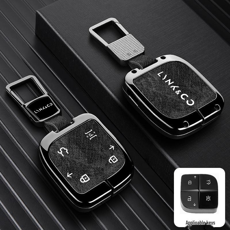 Key Case for Lynk & Co Models 01, 02, 03, 05, 06 (2021) - Car Shell Buckle