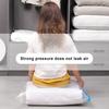 1 Set Vacuum Compression Bag Thickened Material Large Capacity with Pump Compression with Air Valve Dustproof Moisture-proof House-moving Package