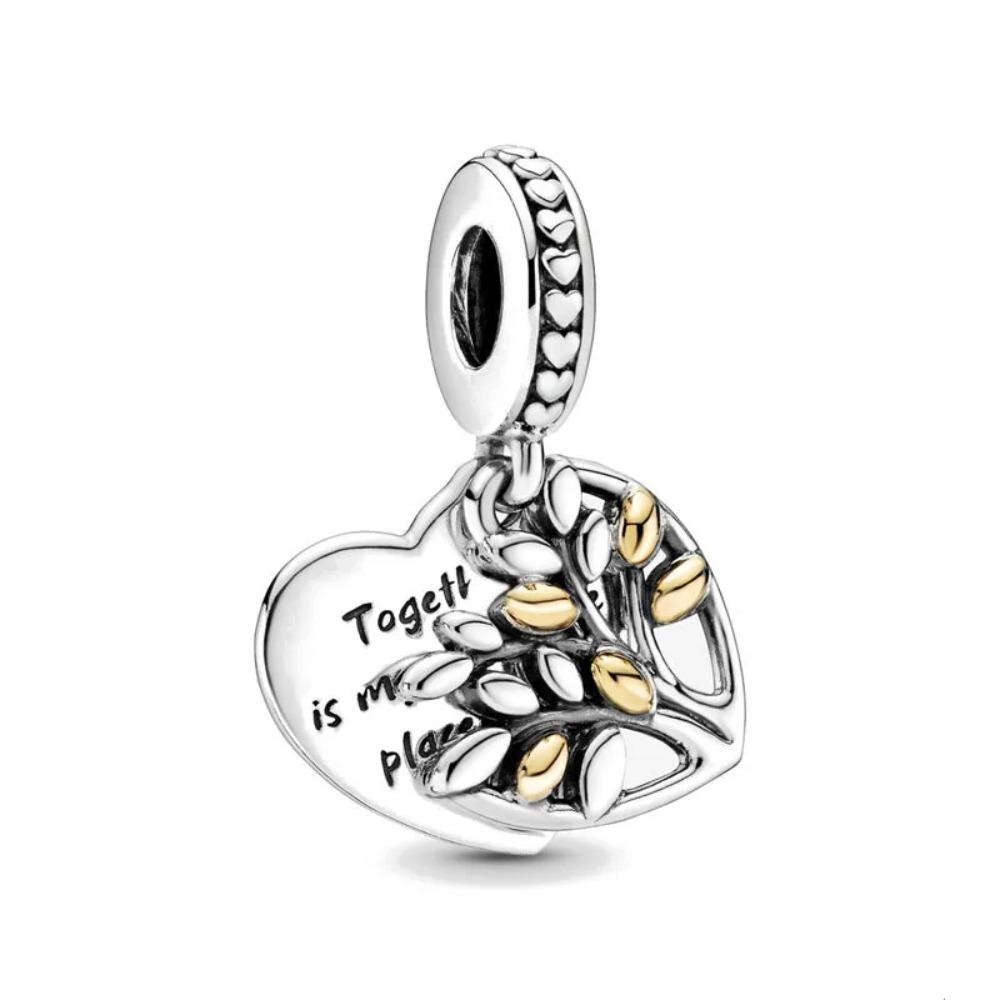 925 Silver Dog Cat Angel Bee Dance Shoe Bead Pendant For European Bracelet DIY Exquisite Jewelry Making